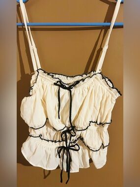 Thirty/Thirty LA ruffle tiered camisole top